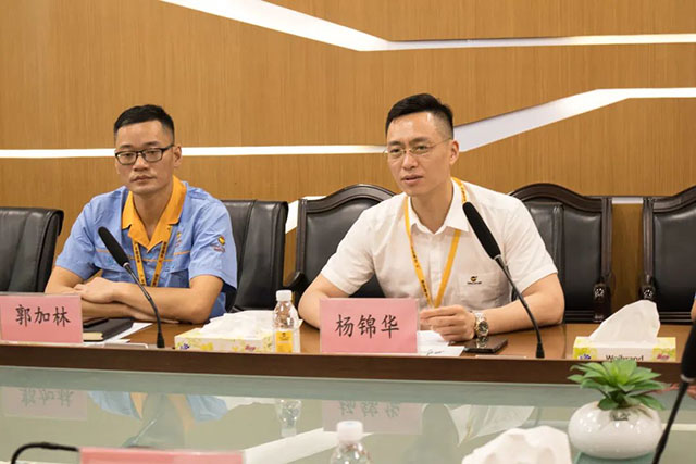 省市监局向导莅临mg冰球突破铝材集团,对2021年的能源计量审查事情举行回访