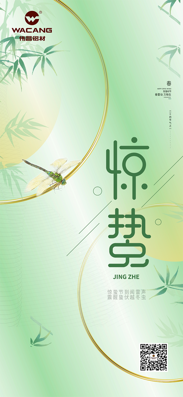 惊蛰 丨 春雷醒万物，，，，，，美“铝”焕生气！