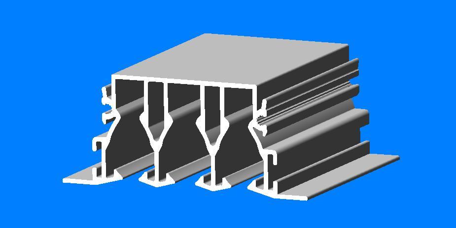 工业铝型材框架的4个特点-mg冰球突破铝材